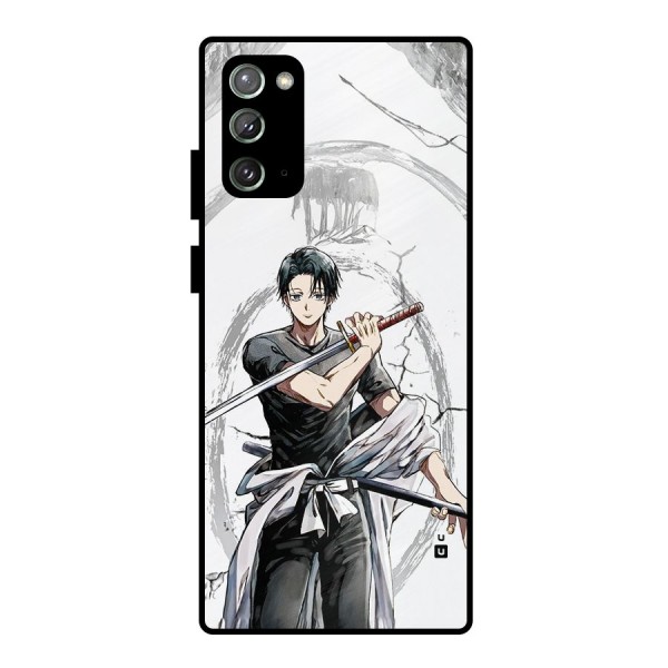 Yuta With Katana Metal Back Case for Galaxy Note 20