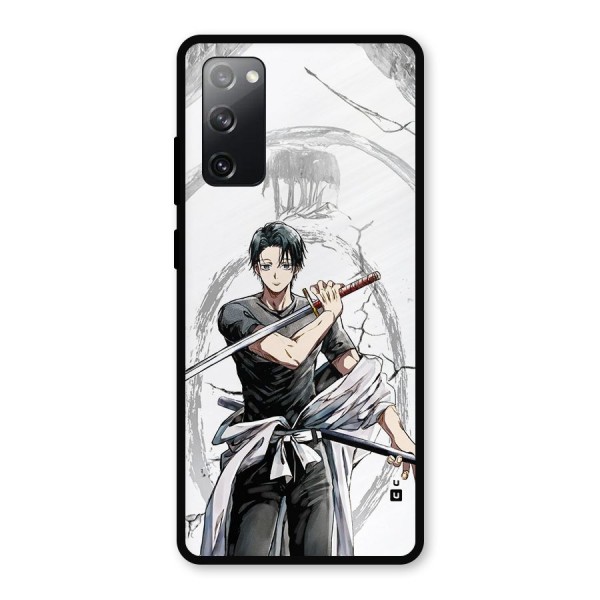 Yuta With Katana Metal Back Case for Galaxy S20 FE 5G