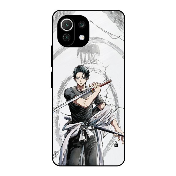 Yuta With Katana Metal Back Case for Mi 11 Lite