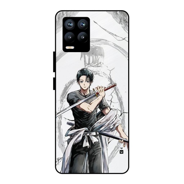 Yuta With Katana Metal Back Case for Realme 8 Pro