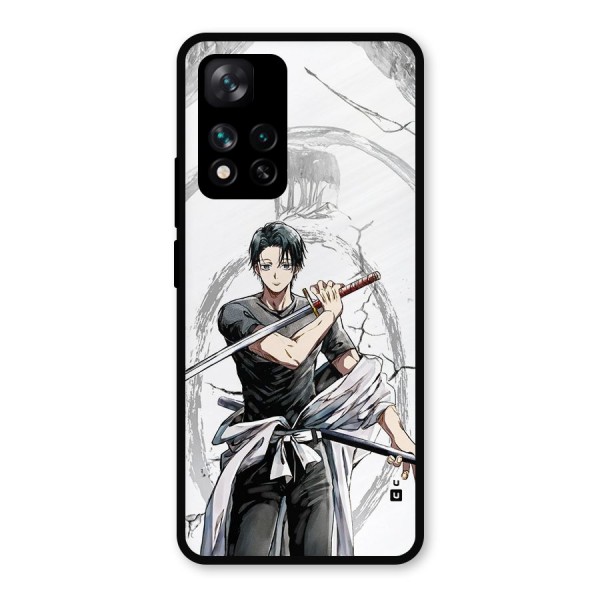 Yuta With Katana Metal Back Case for Xiaomi 11i Hypercharge 5G