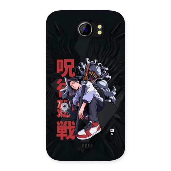 Yuta With Rika Back Case for Canvas 2 A110
