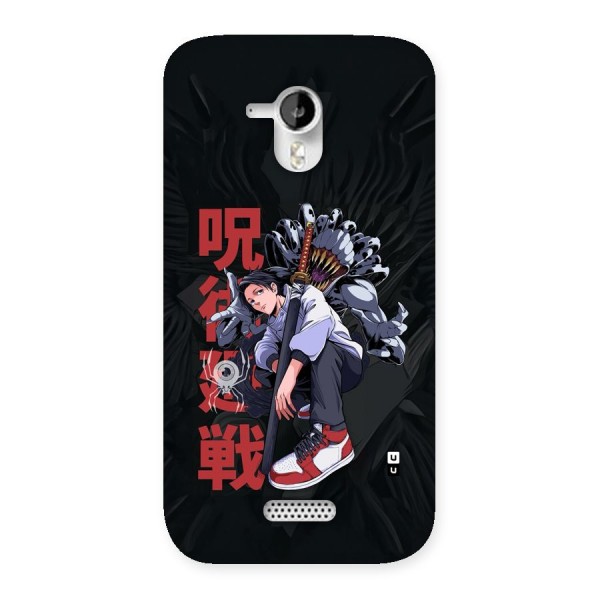 Yuta With Rika Back Case for Canvas HD A116