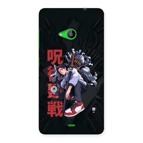 Yuta With Rika Back Case for Lumia 535