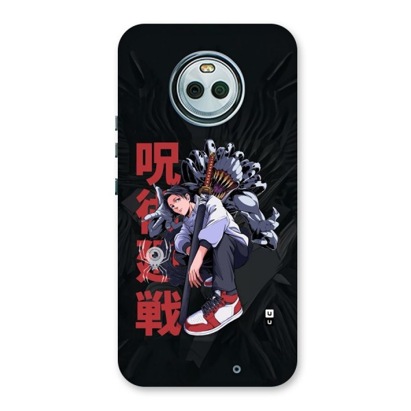 Yuta With Rika Back Case for Moto X4