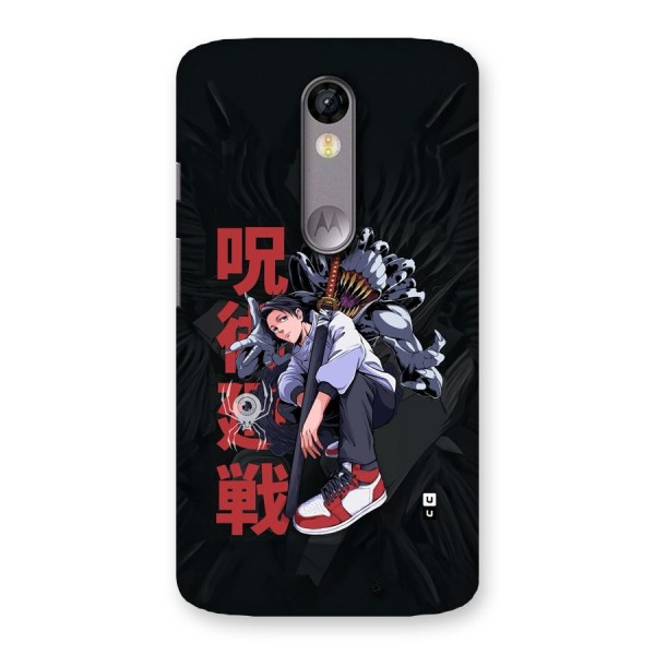 Yuta With Rika Back Case for Moto X Force