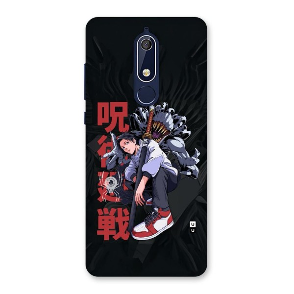 Yuta With Rika Back Case for Nokia 5.1