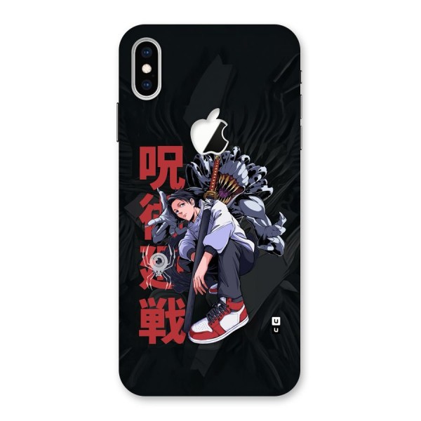 Yuta With Rika Back Case for iPhone XS Max Apple Cut