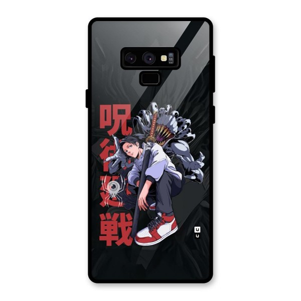 Yuta With Rika Glass Back Case for Galaxy Note 9