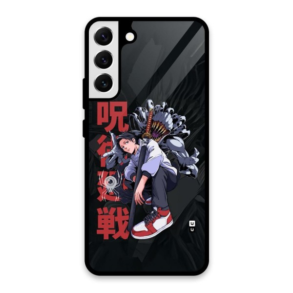 Yuta With Rika Glass Back Case for Galaxy S22 Plus 5G