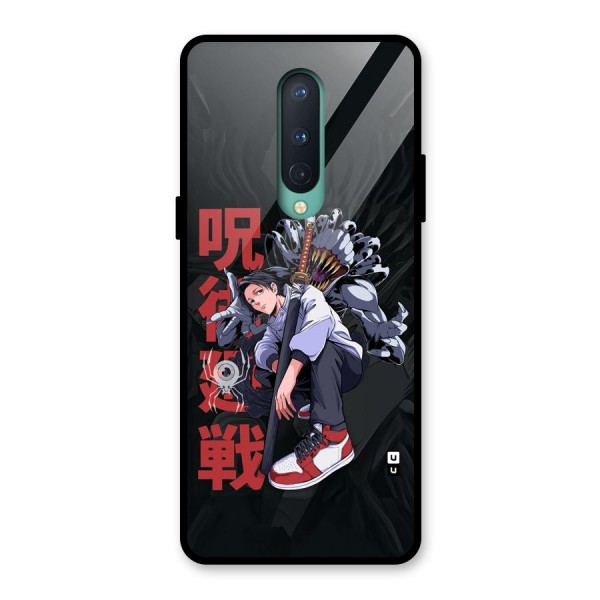 Yuta With Rika Glass Back Case for OnePlus 8