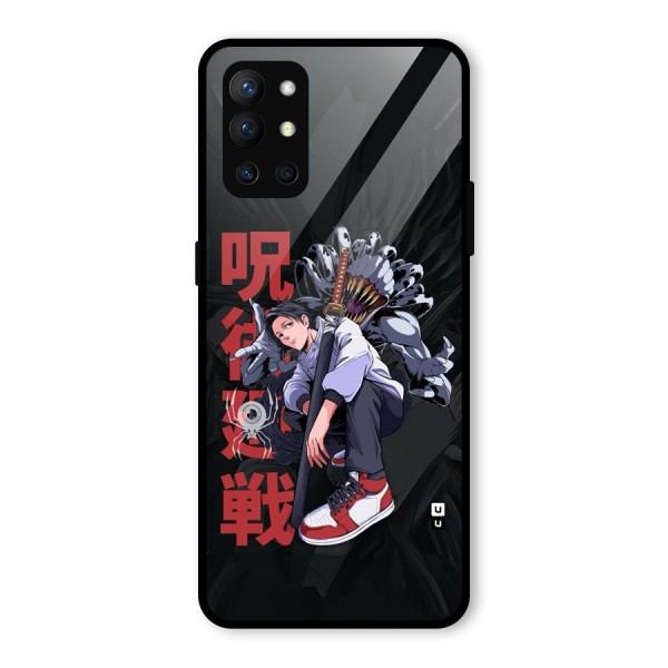 Yuta With Rika Glass Back Case for OnePlus 9R