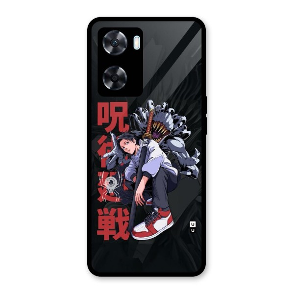 Yuta With Rika Glass Back Case for Oppo A77