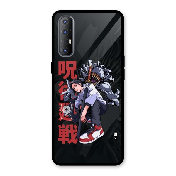 Yuta With Rika Glass Back Case for Oppo Reno3 Pro