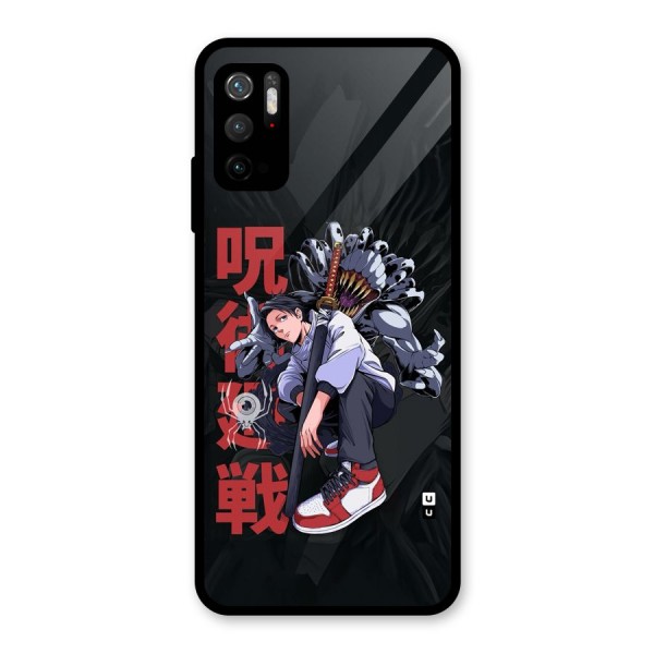 Yuta With Rika Glass Back Case for Poco M3 Pro 5G