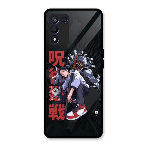 Yuta With Rika Glass Back Case for Realme 9 5G Speed