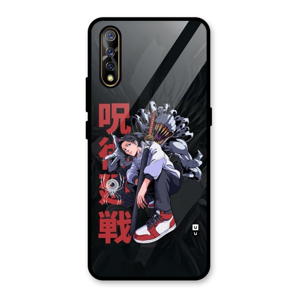 Yuta With Rika Glass Back Case for Vivo S1