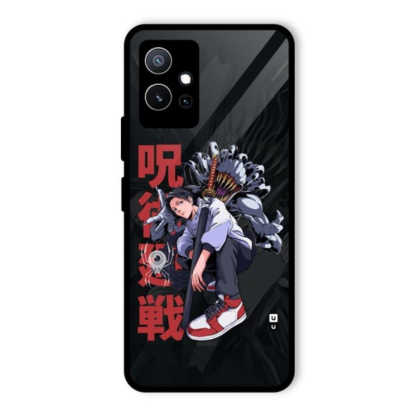 Yuta With Rika Glass Back Case for Vivo T1 5G