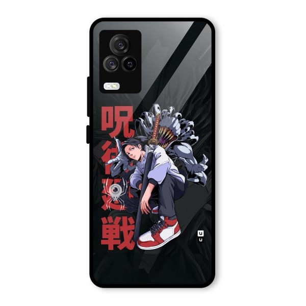 Yuta With Rika Glass Back Case for Vivo iQOO 7 Legend 5G