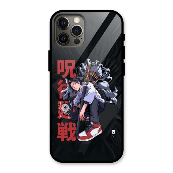 Yuta With Rika Glass Back Case for iPhone 12 Pro