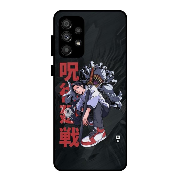 Yuta With Rika Metal Back Case for Galaxy A73 5G