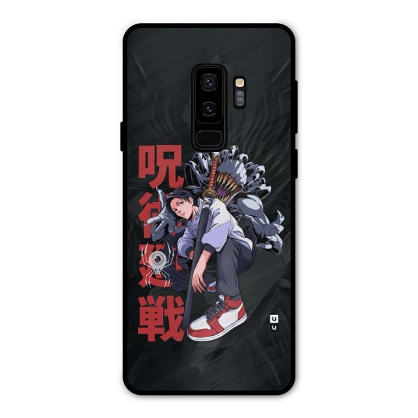 Yuta With Rika Metal Back Case for Galaxy S9 Plus
