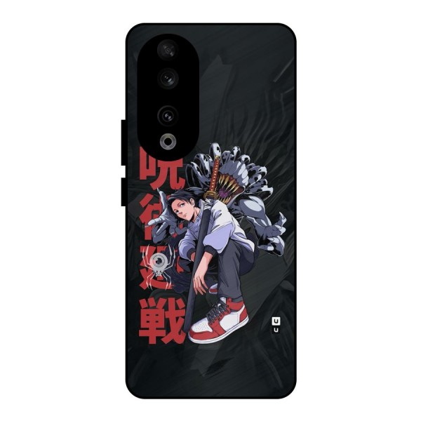 Yuta With Rika Metal Back Case for Honor 90