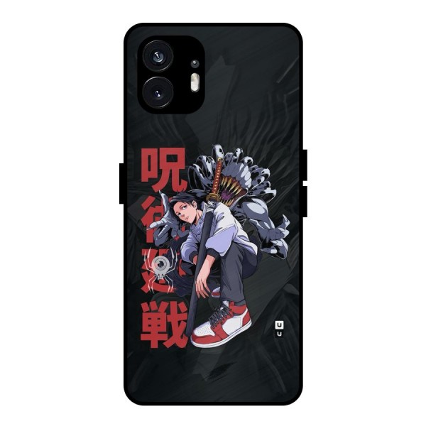 Yuta With Rika Metal Back Case for Nothing Phone 2