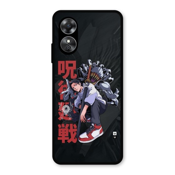 Yuta With Rika Metal Back Case for Oppo A17