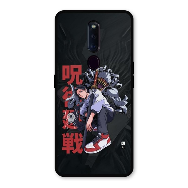 Yuta With Rika Metal Back Case for Oppo F11 Pro