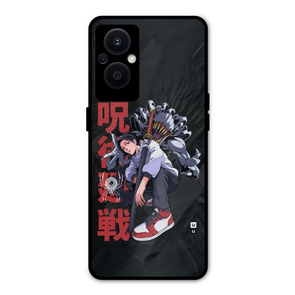 Yuta With Rika Metal Back Case for Oppo F21s Pro 5G