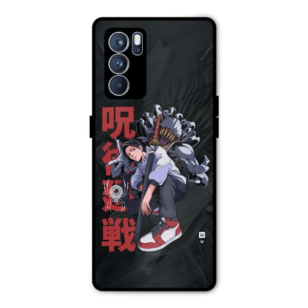 Yuta With Rika Metal Back Case for Oppo Reno6 Pro 5G