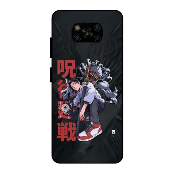 Yuta With Rika Metal Back Case for Poco X3