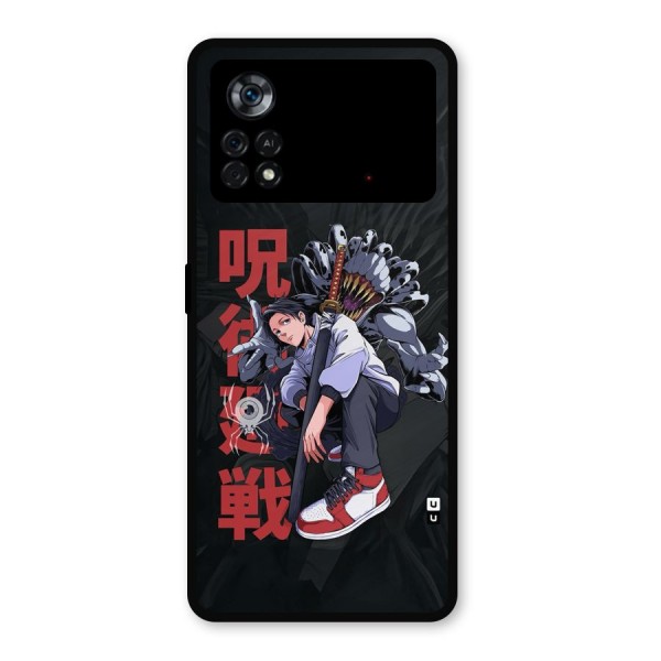Yuta With Rika Metal Back Case for Poco X4 Pro 5G