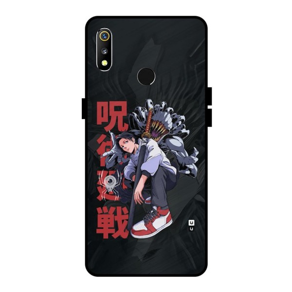Yuta With Rika Metal Back Case for Realme 3