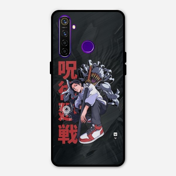 Yuta With Rika Metal Back Case for Realme 5 Pro