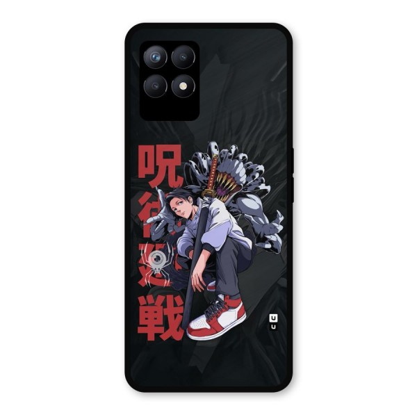 Yuta With Rika Metal Back Case for Realme Narzo 50