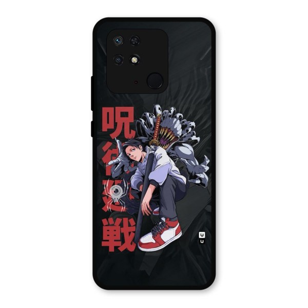 Yuta With Rika Metal Back Case for Redmi 10 Power