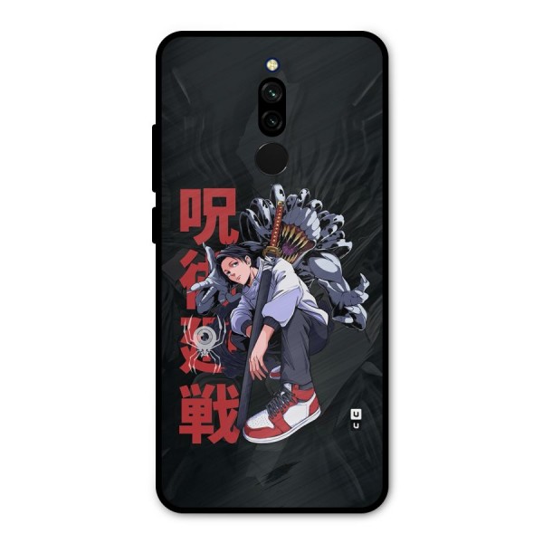 Yuta With Rika Metal Back Case for Redmi 8