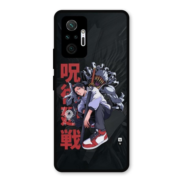 Yuta With Rika Metal Back Case for Redmi Note 10 Pro