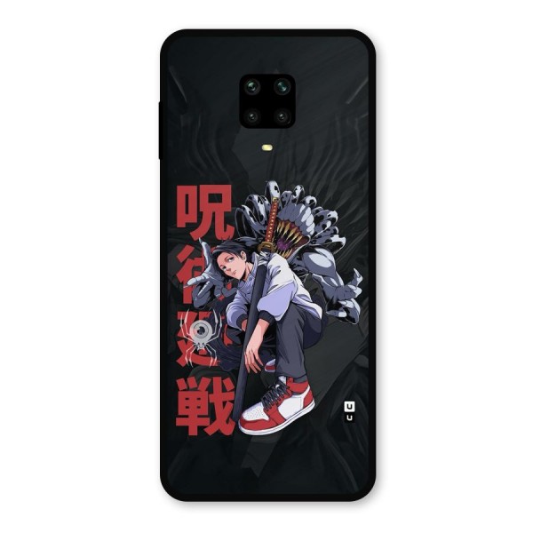 Yuta With Rika Metal Back Case for Redmi Note 9 Pro Max
