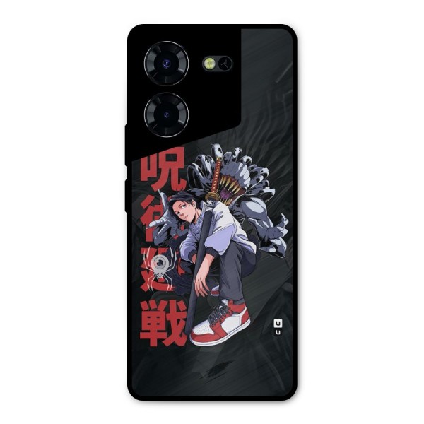 Yuta With Rika Metal Back Case for Tecno Pova 5 Pro 5G