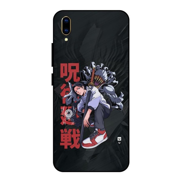 Yuta With Rika Metal Back Case for Vivo V11 Pro