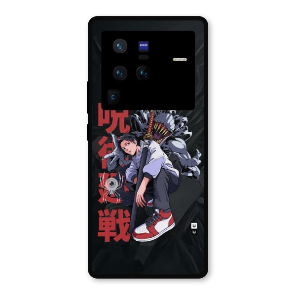 Yuta With Rika Metal Back Case for Vivo X80 Pro