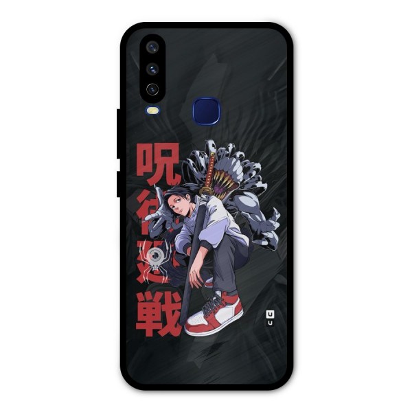 Yuta With Rika Metal Back Case for Vivo Y12