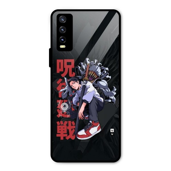 Yuta With Rika Metal Back Case for Vivo Y20i