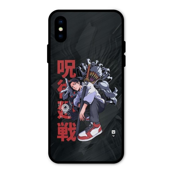 Yuta With Rika Metal Back Case for iPhone X