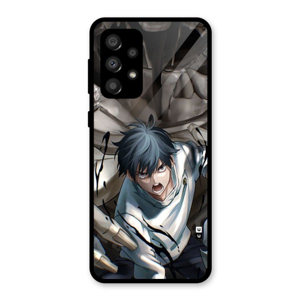 Yuta in the Battle Glass Back Case for Galaxy A32