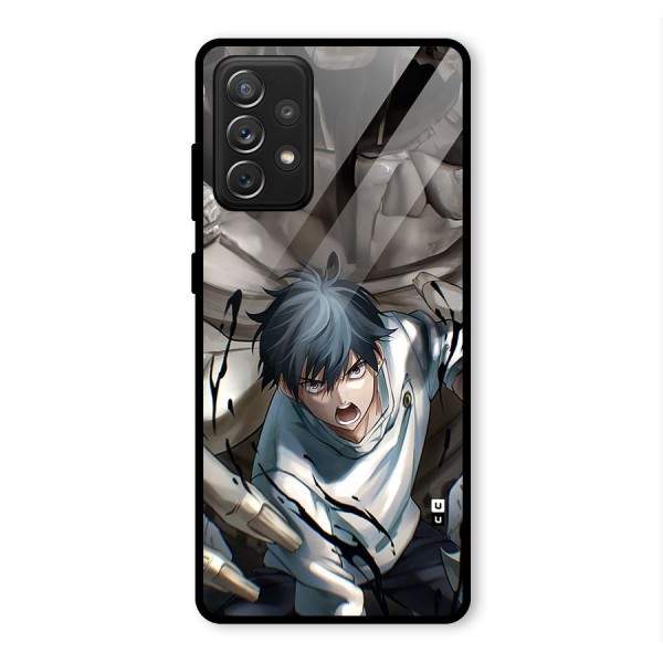 Yuta in the Battle Glass Back Case for Galaxy A72