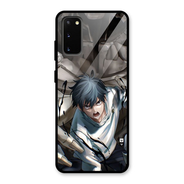 Yuta in the Battle Glass Back Case for Galaxy S20
